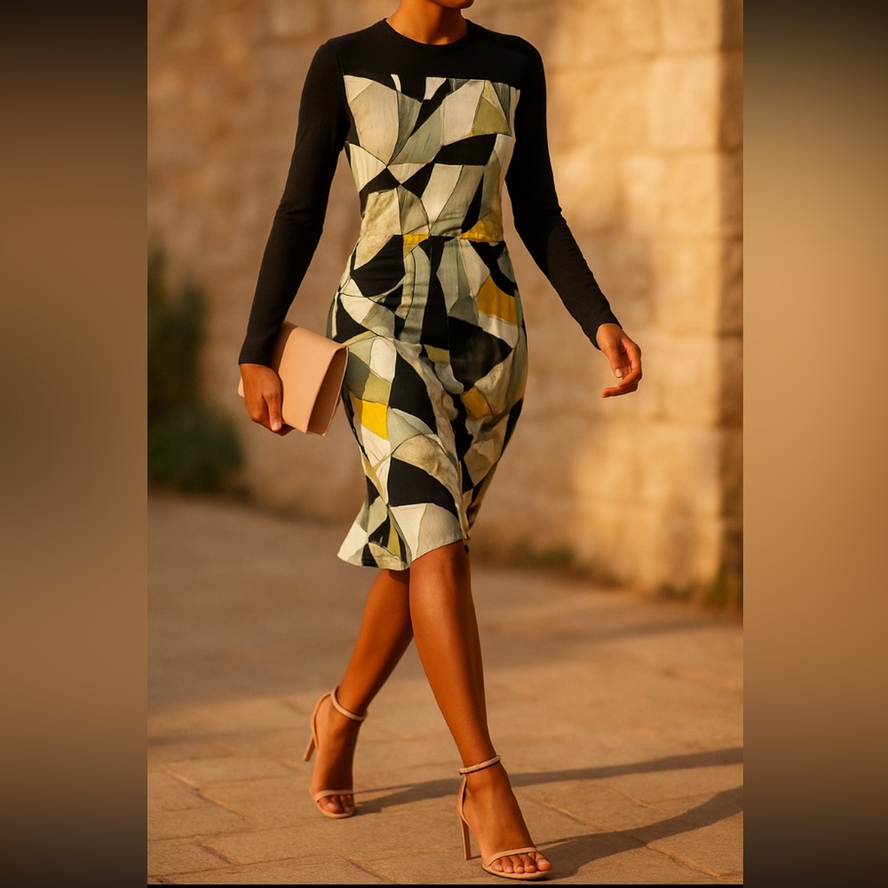 Helmut Lang Long Sleeve Dress (cover photo is similar not exact)